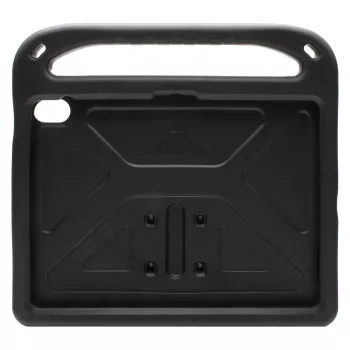 RealPower Shell dėklas iPad 10th Gen (10.9 colio) — putplastis, juoda