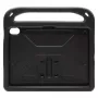 RealPower Shell dėklas iPad 10th Gen (10.9 colio) — putplastis, juoda