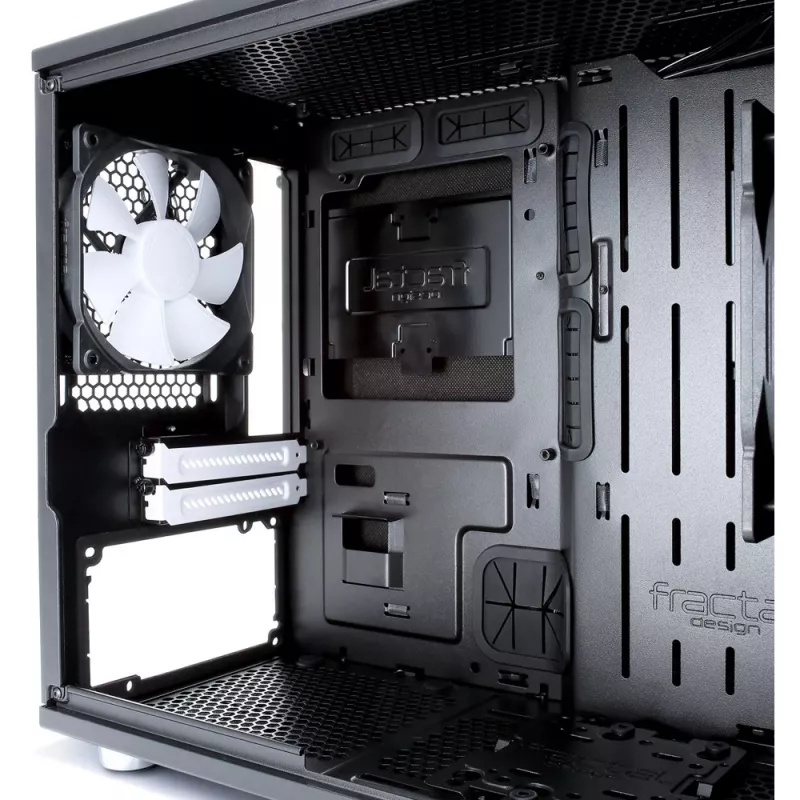 Fractal Design Define Nano S - Langas - Bokštas - ITX - be maitinimo šaltinio (ATX) - Juoda - USB/Audio (FD-CA-DEF-NANO-S-BKW)
