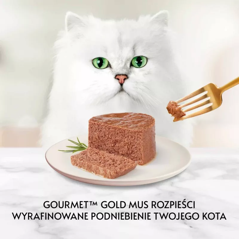 GOURMET Gold Jautiena – šlapias ėdalas katėms – 85 g