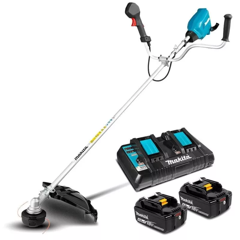 Žoliapjovė-pjoviklis Makita DUR369APT2 1000 W AC/akumuliatorinis Juoda, Mėlyna, Pilka