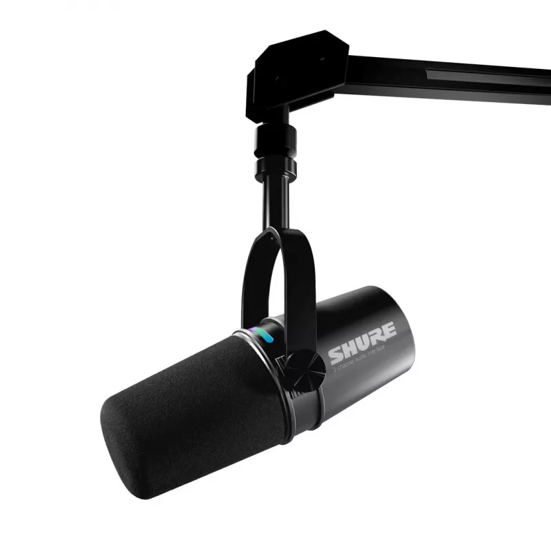 Shure MV7I – išmanus mikrofonas ir sąsaja