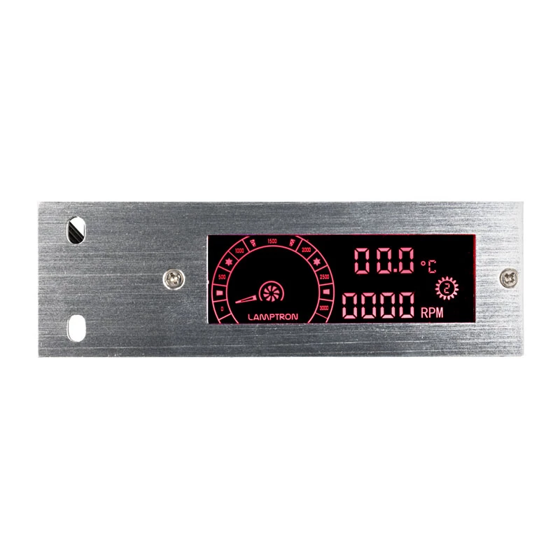 Lamptron TC20 PCI RGB ventiliatorių ir LED valdiklis - sidabrinis