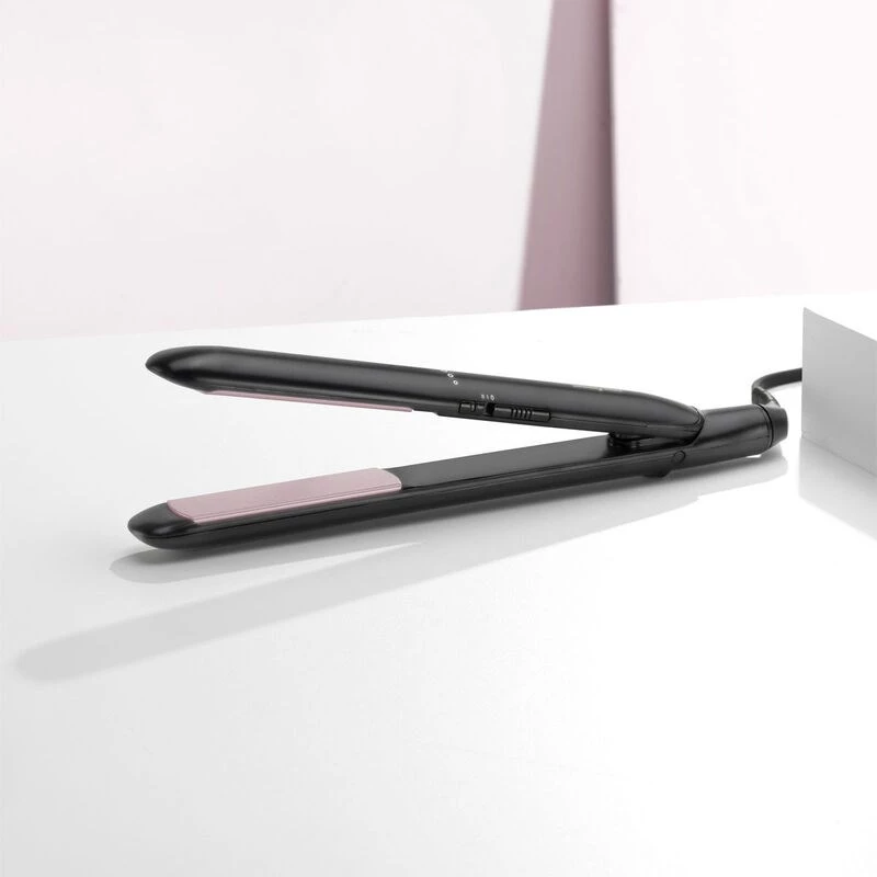 Tiesintuvas plaukams BaByliss CERAMIC 230 – keraminės plokštelės, 2 šilumos lygiai, 1,8 m laidas, juoda
