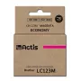 Actis KB-123M rašalas (pakeičia Brother LC123M/LC121M; standartinis; 10 ml; purpurinis)