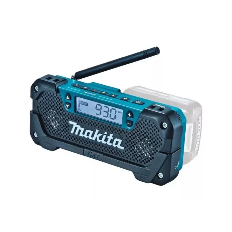 Radijas Makita MR052 Worksite Analoginis ir Skaitmeninis Juodas, Mėlynas