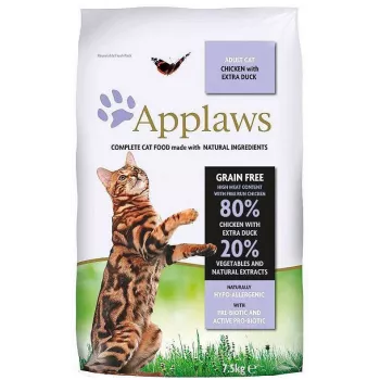 APPLAWS Vištiena su antiena – sausas kačių ėdalas – 7,5 kg