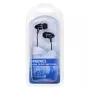 Laidinės ausinės VAKOSS LT-437EX, į ausį, 3,5 mm, 1 m, 32 Ω, 20–20000 Hz, uždaros, juodos