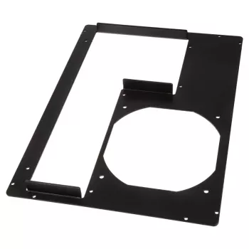Galinė plokštė Micro-ATX PC korpusams, DimasTech S0022GB, 5 išplėtimo lizdai, grafito juoda