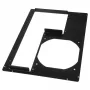 Galinė plokštė Micro-ATX PC korpusams, DimasTech S0022GB, 5 išplėtimo lizdai, grafito juoda