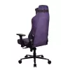 Žaidimų kėdė Arozzi Vernazza SoftFabric Violetinė – ergonomiškas dizainas, reguliuojami porankiai ir aukštis
