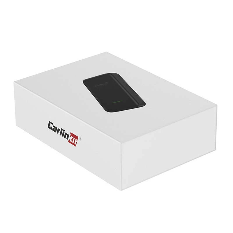 Belaidis adapteris Carlinkit U2W Plus, skirtas Apple CarPlay, juodas