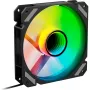 SHARKOON Shark Mirror RGB PWM Reverse 120mm ARGB ventiliatorius - juodas