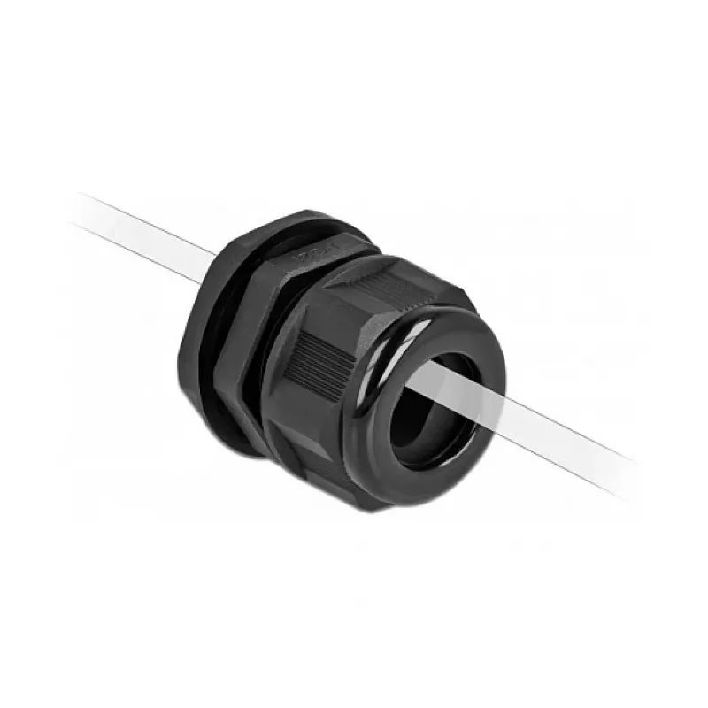 Kabelio įvadas DeLOCK 60385 Juodas Plastikas 2 vnt.