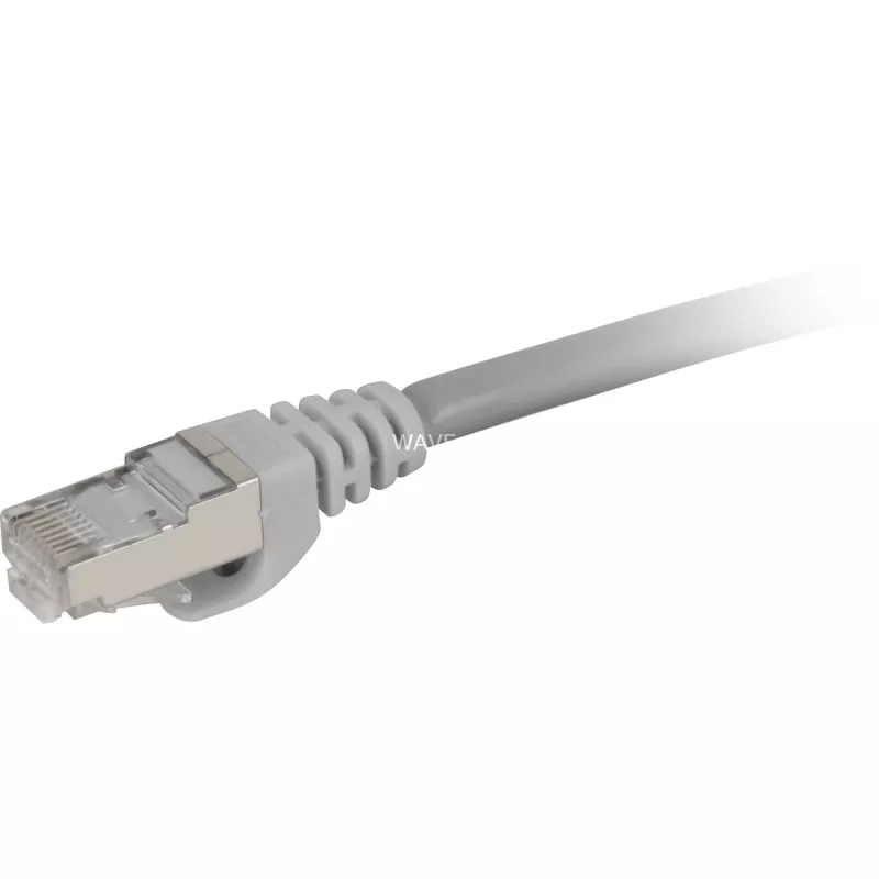 Tinklo kabelis Sharkoon Patch SFTP RJ-45 Cat.7a 2m Pilka