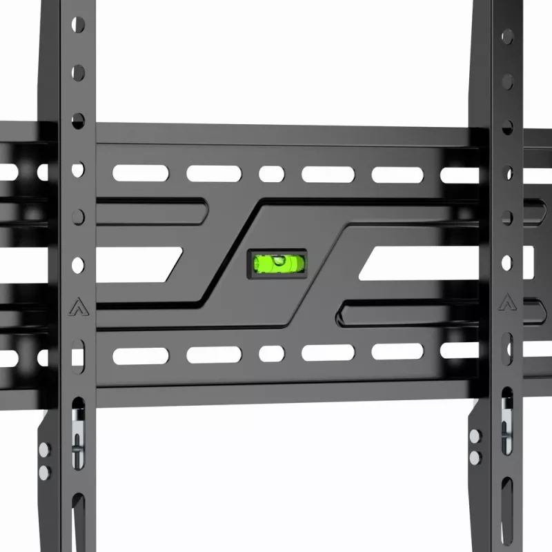 Gembird WM-75F-02 fiksuotas TV laikiklis ant sienos, 32 inch–75 inch, juodas