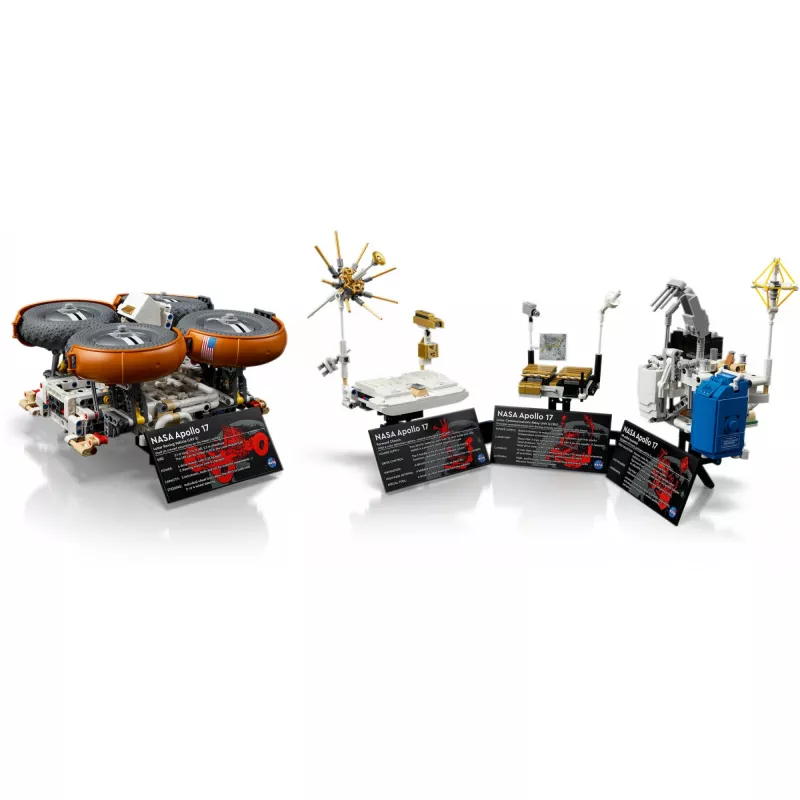 LEGO TECHNIC 42182 NASA Apollo Mėnulio Roveris LRV
