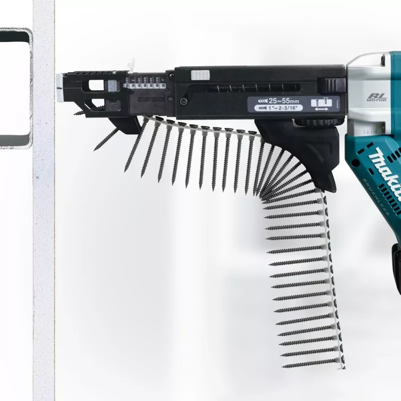Makita DFR552Z belaidis suktuvas su magazinu, 18 V Li-Ion, 4500 aps./min, 1/4"