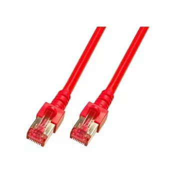 EFB-Elektronik RJ45 jungiamasis laidas Cat.6 S/FTP LSZH Raudonas 5m (K5512.5)