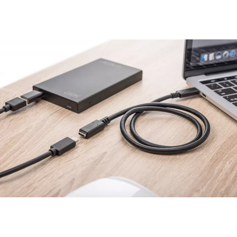 USB Type-C ilginamasis kabelis Digitus AK-300210-007-S 0,7 m