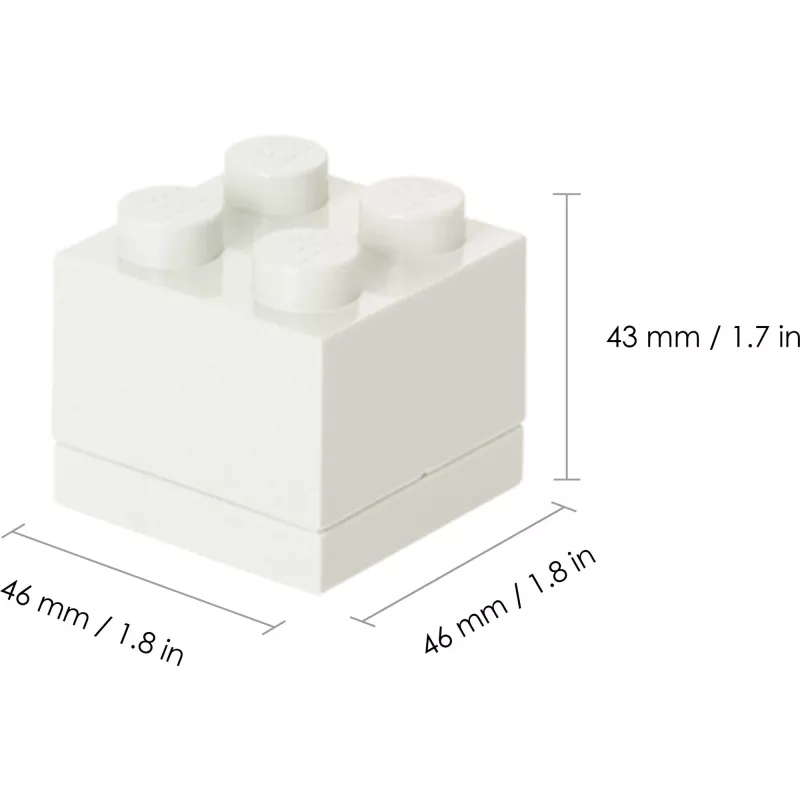 Pietų dėžutė LEGO Mini White 40111735