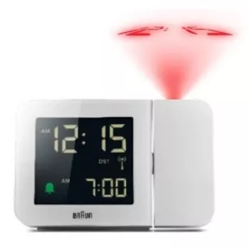 Braun 67161 skaitmeninis žadintuvas, baltas