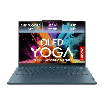 Lenovo Yoga 7 2-in-1 83TC003DGE 14 WUXGA OLED Touch Intel Core Ultra 7 355 16GB RAM 1TB SSD QWERTZ DE