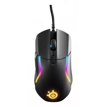 Žaidimų pelė STEELSERIES Rival 5 dešinei rankai, TrueMove Air jutiklis, 18 000 DPI, 9 programuojamų mygtukų, USB Type-A, IP54