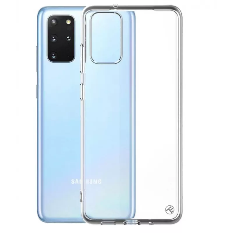 Skaidrus silikoninis dėklas Tellur Samsung S20 Plus – minkštas apsauginis gaubtas