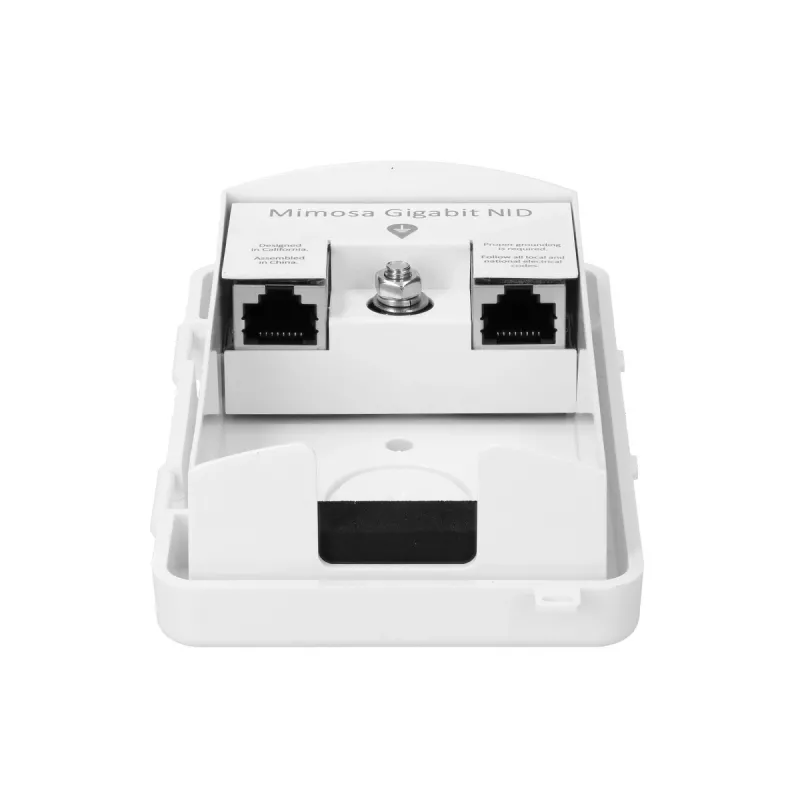 Išorinis sąsajos įrenginys, žaibolaidis su įžeminimu Mimosa NID, 2x RJ-45, Gigabit, IP54
