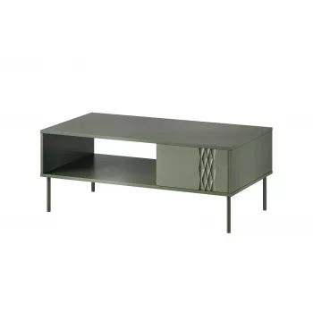 Cama TRESSE suolas / staliukas 110x60x40 matinis žalias
