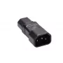 MicroConnect PEA1415 lyties keitiklis C14 → C15 juodas