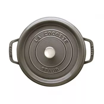 Staub Cocotte 3.8 L Apvalus ketaus troškinimo indas kepimui