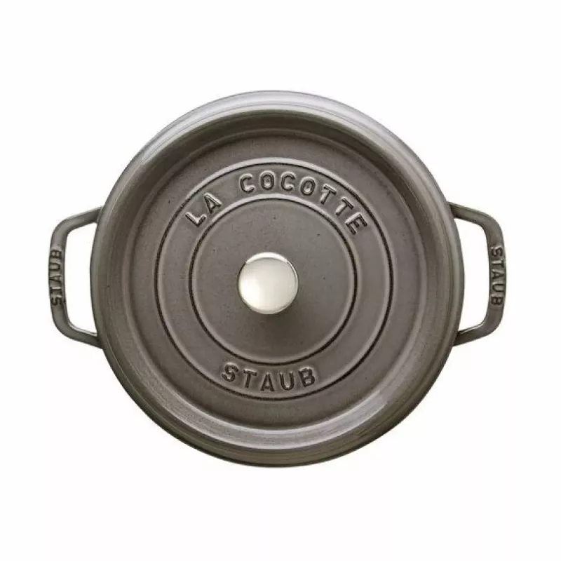Staub Cocotte 3.8 L Apvalus ketaus troškinimo indas kepimui