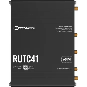 Maršrutizatorius TELTONIKA RUTC41 4G LTE EDGE, pramoninis mobilus maršrutizatorius RUTC41000000