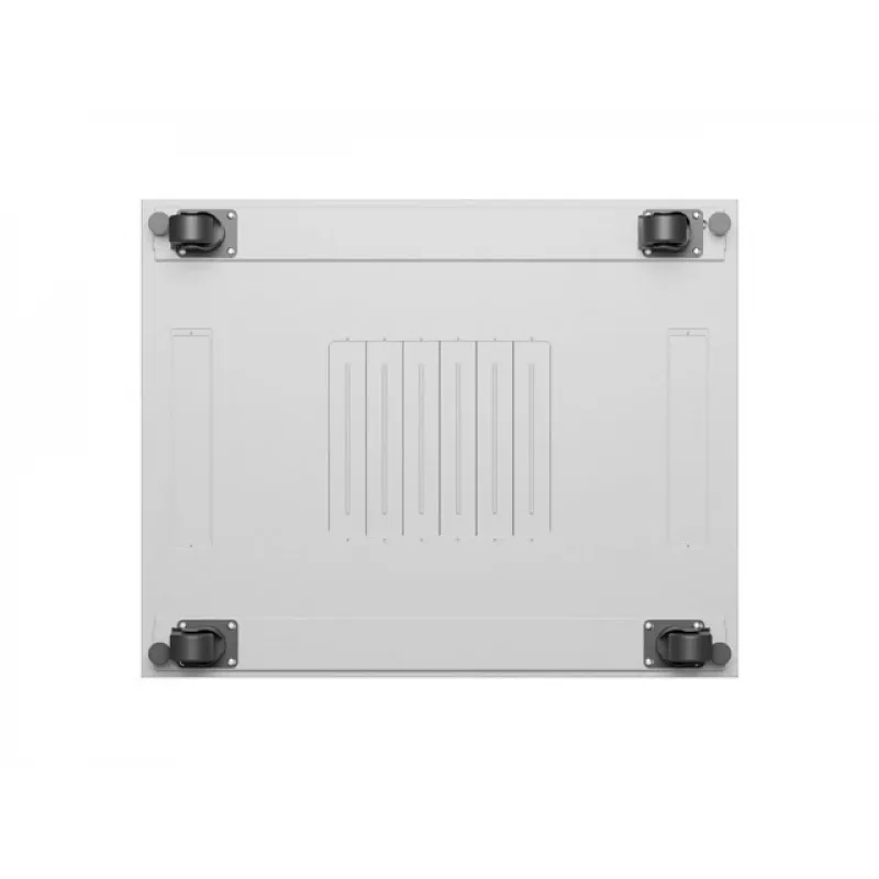 Stovimas 19 inch serverio spintos korpusas 27U 800x1000 mm pilkas perforuotomis durimis su LCD ekranu LANBERG (plokščioje pakuotėje)