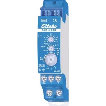Eltako FAE14SSR RS485 magistralės 2 kanalų patalpų valdymo pavara 30014029