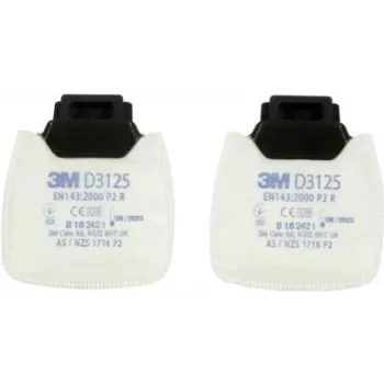 3M Secure Click kietųjų dalelių filtras P2 R D3125 2 vnt.