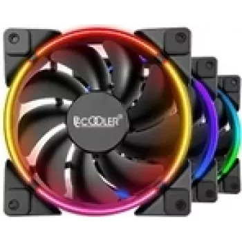 120 mm korpuso ventiliatorius PCCOOLER CORONA-FRGB-3I1 120 mm 1000–2000 RPM RGB