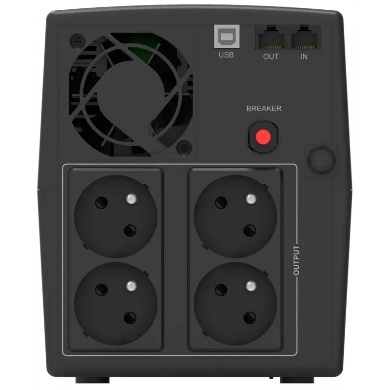 PowerWalker VI 1500 STL nepertraukiamo maitinimo šaltinis (UPS) Line-Interactive 1500 VA 900 W 4 AC lizdai