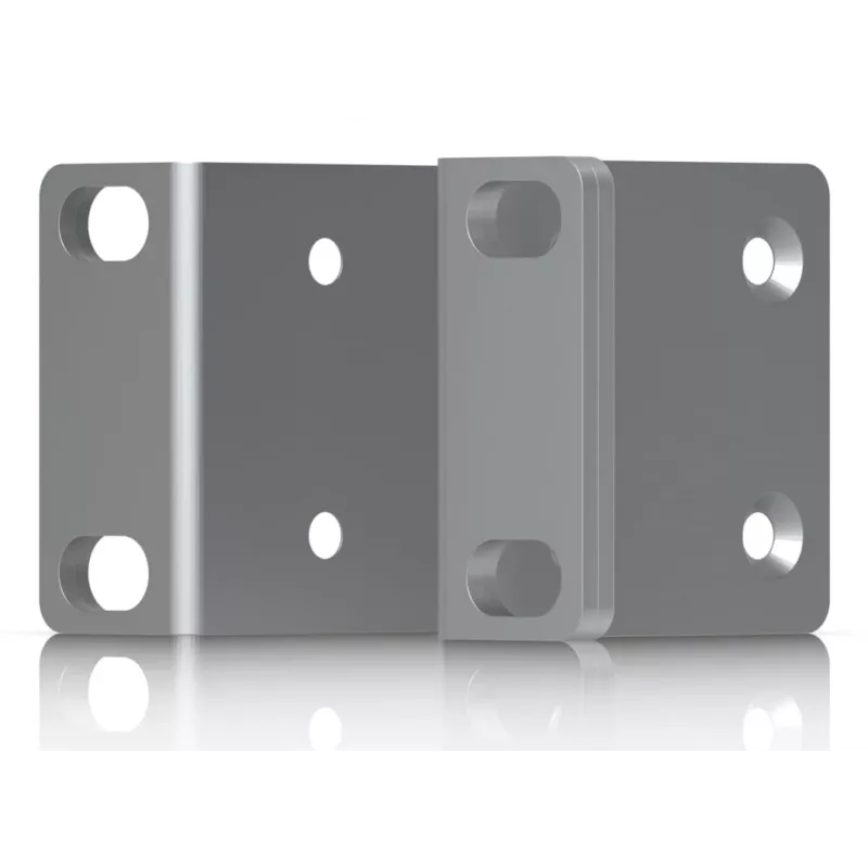 Montavimo komplektas Ubiquiti UACC-Rack-Ear-1U Pilka Cinkuotas plienas