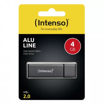 INTENSO 4GB USB 2.0 atmintukas juodas 3521451