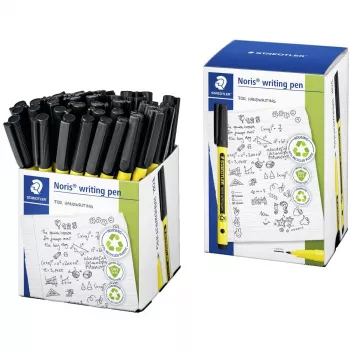 STAEDTLER Fineliner Noris rašiklis juodas 0.6mm Fein