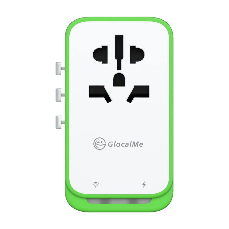 Maitinimo adapteris GlocalMe Roamplug 4G LTE Wi‑Fi Cloud SIM — Roamplug balta