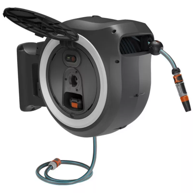Sodo žarna Gardena PowerRoll XL solo 18642-55 35 m juoda/žalia