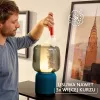 Dulkių šluotelė VILEDA 179432 su 2 Flex & Catch įdėklais, trumpa rankena, raudona