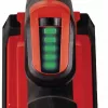 Belaidis lapų pūstuvas EINHELL GE-UB 18/250 Li su 1x4.0 Ah akumuliatoriumi, 18 V