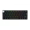 Logitech G PRO X 60 klaviatūra žaidimams USB RF Wireless Bluetooth QWERTZ vokiška juoda