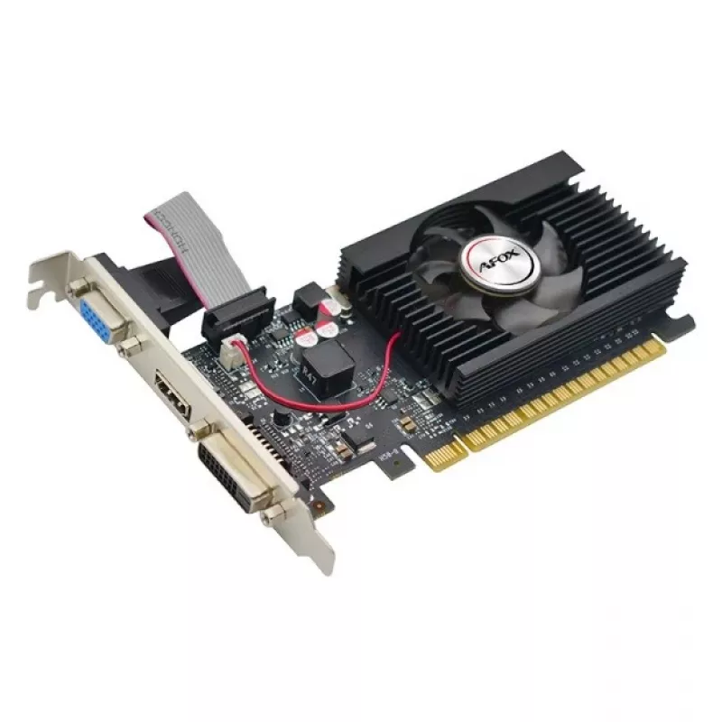 Vaizdo plokštė AFOX GeForce GT710 4GB DDR3 64-bit DVI HDMI VGA Low Profile V3