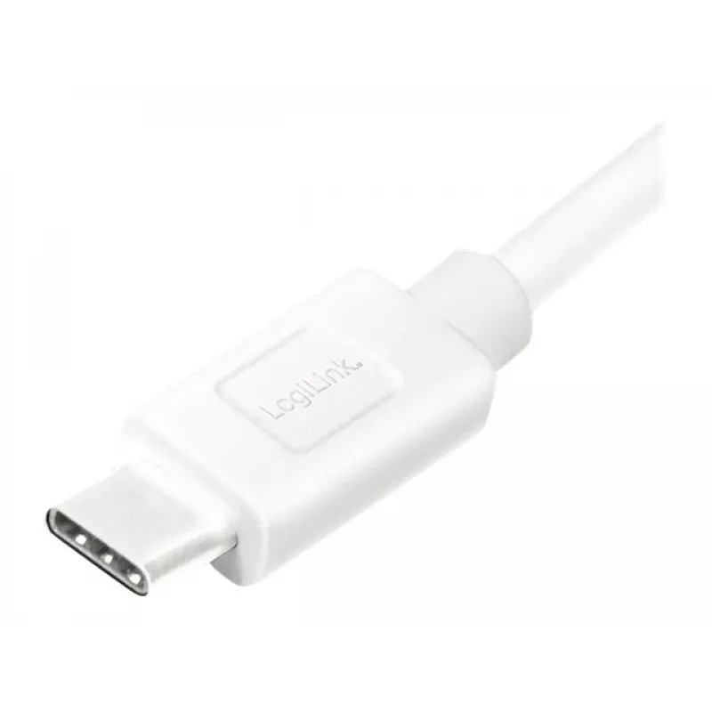 USB kabelis LogiLink CU0175 USB 3.2 Gen 1 1,5 m USB A USB C baltas